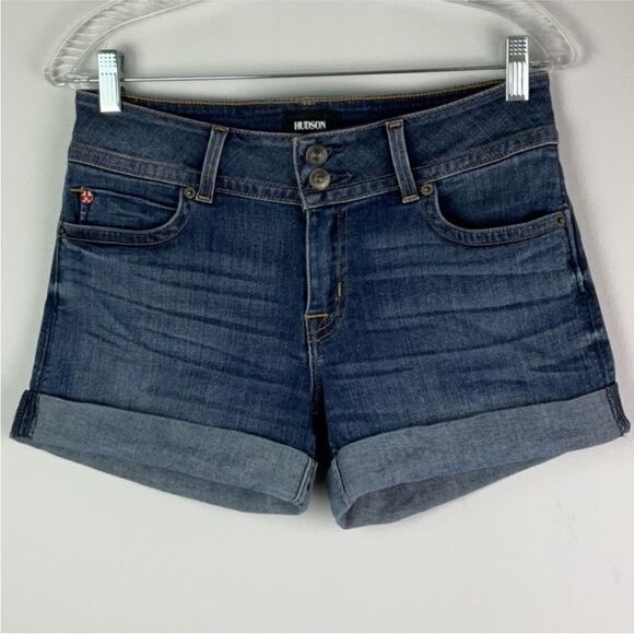 Hudson NWT Ruby Mid Thigh Shorts size 23 - Picture 4 of 6